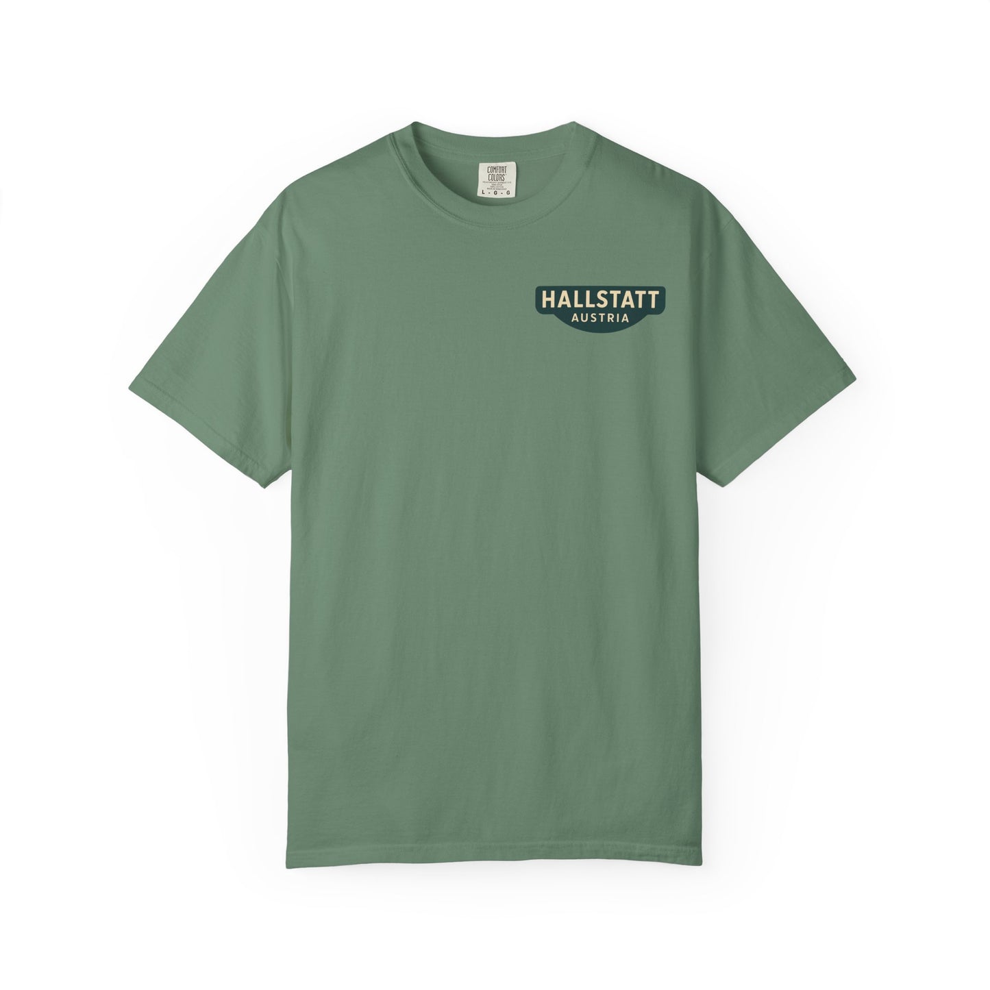 Hallstatt Adventure Unisex T-Shirt Back Design