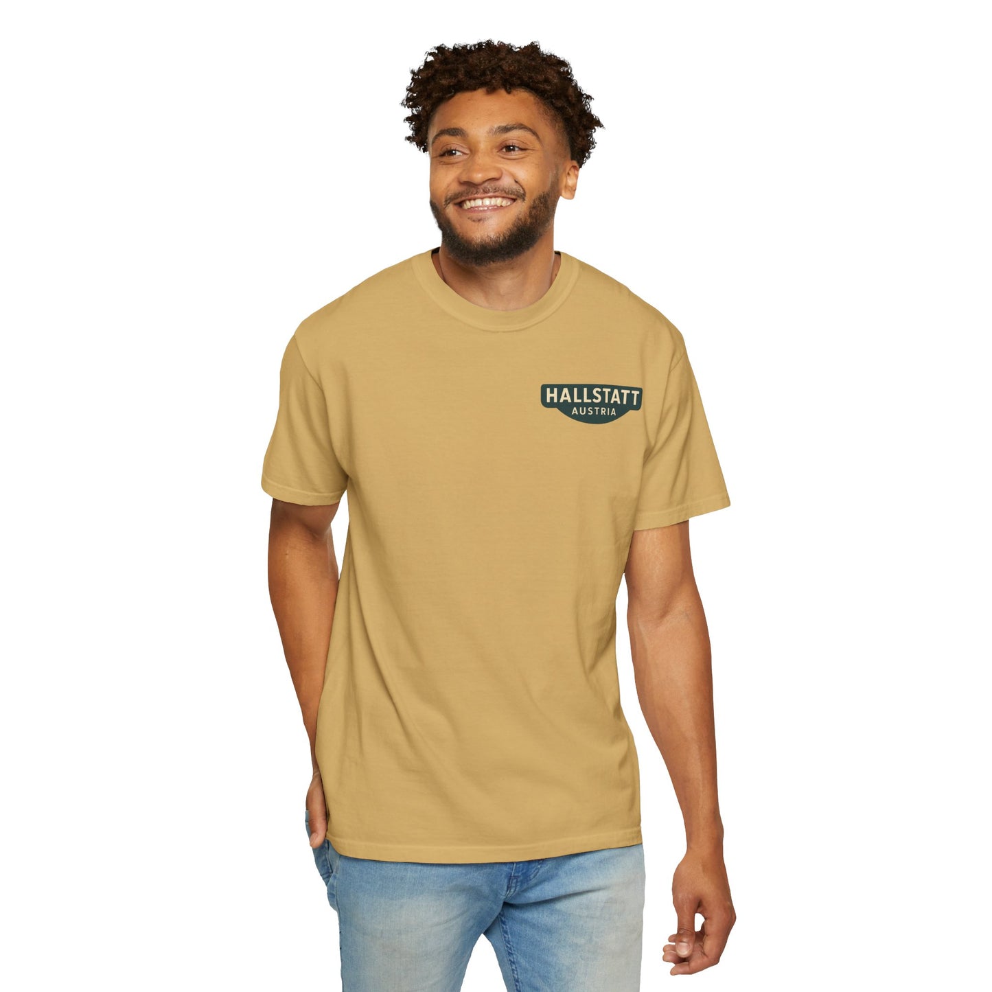 Hallstatt Adventure Unisex T-Shirt Back Design
