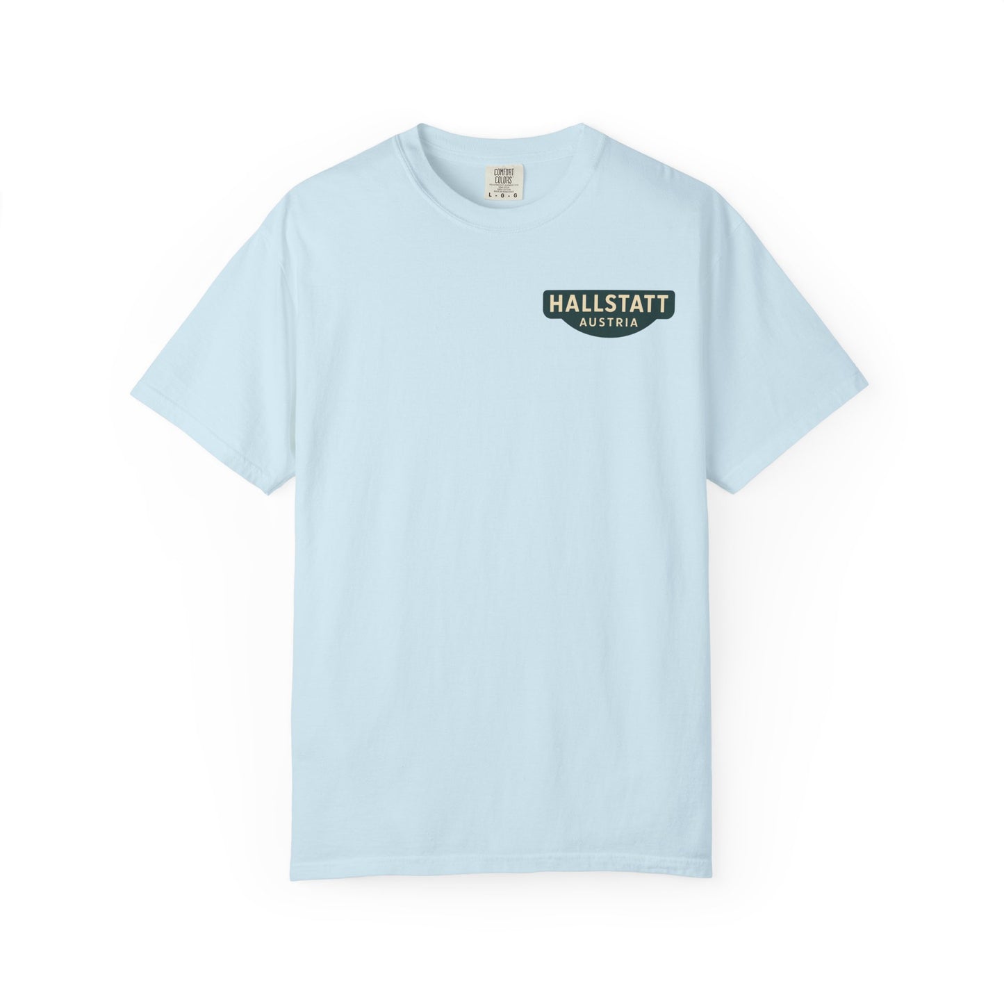 Hallstatt Adventure Unisex T-Shirt Back Design