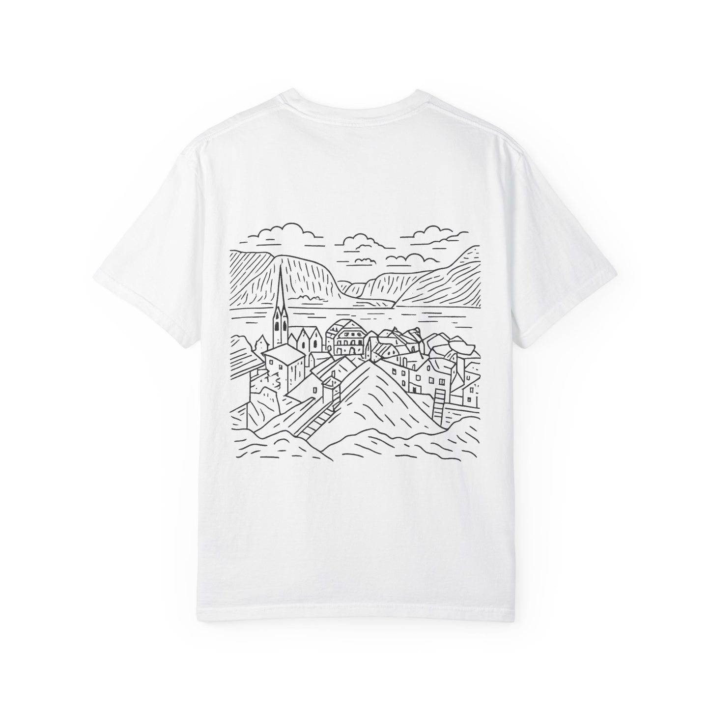 Hallstatt T-Shirt Unisex Skyline