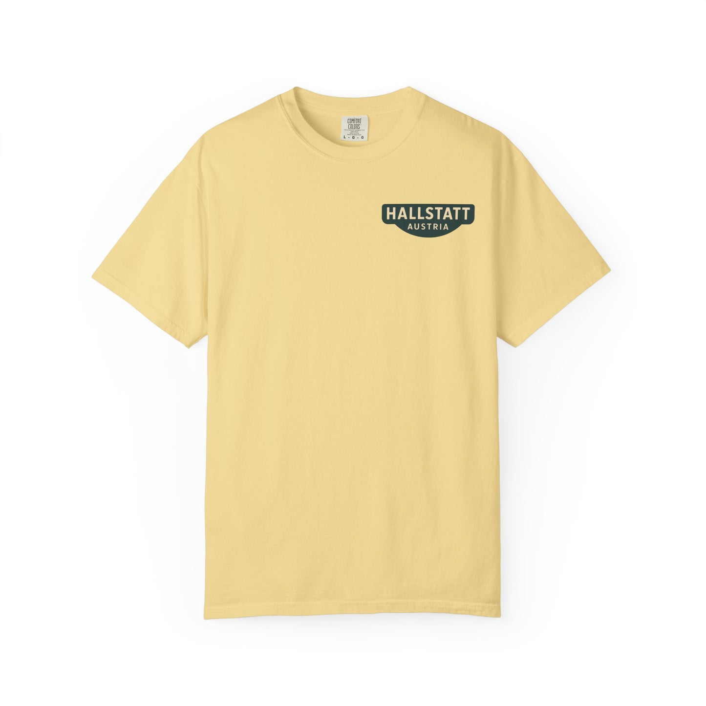 Hallstatt Adventure Unisex T-Shirt Back Design